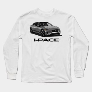 Jaguar I-Pace Grey Long Sleeve T-Shirt